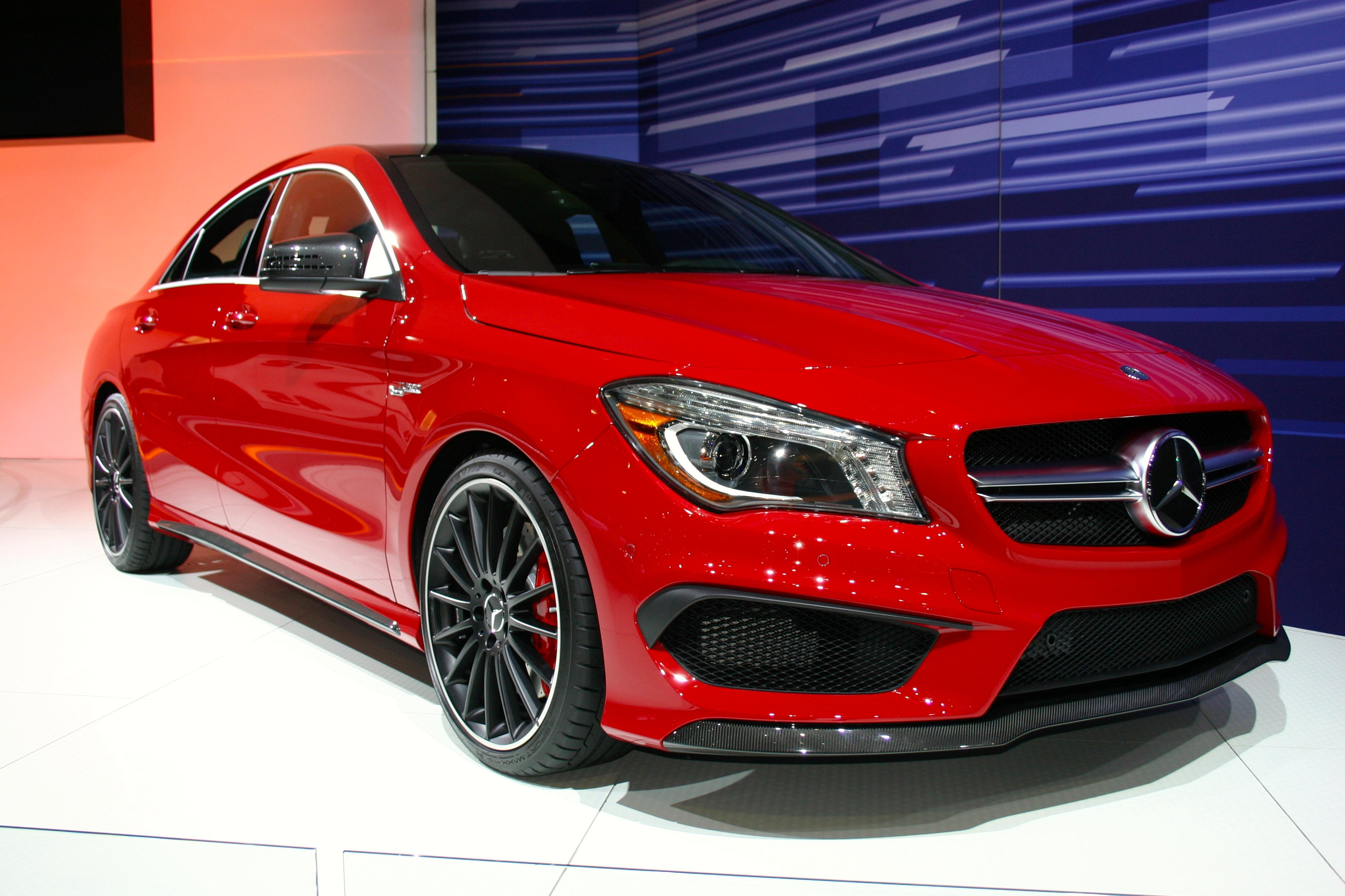 Mercedes Benz Cla 45 Amg Red