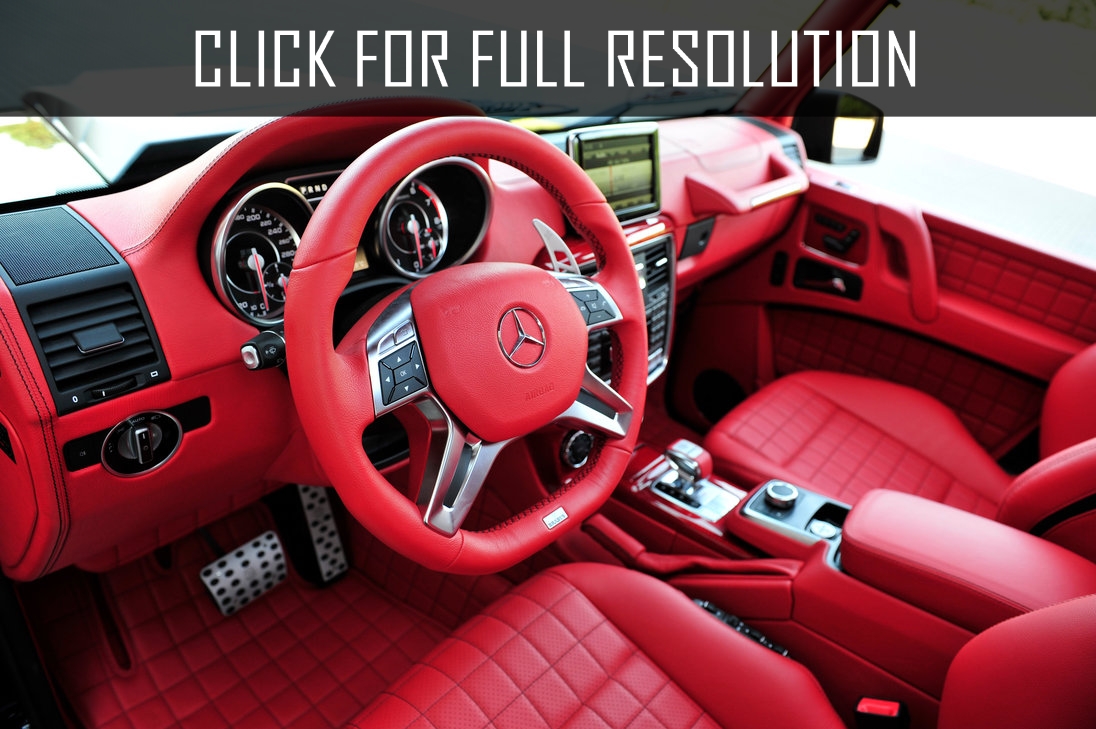 Mercedes Benz G Class Red