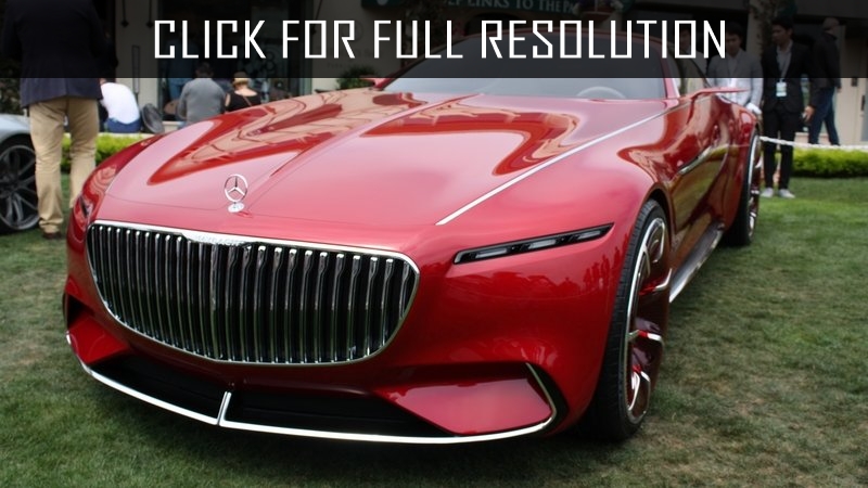 Mercedes Benz Maybach Red