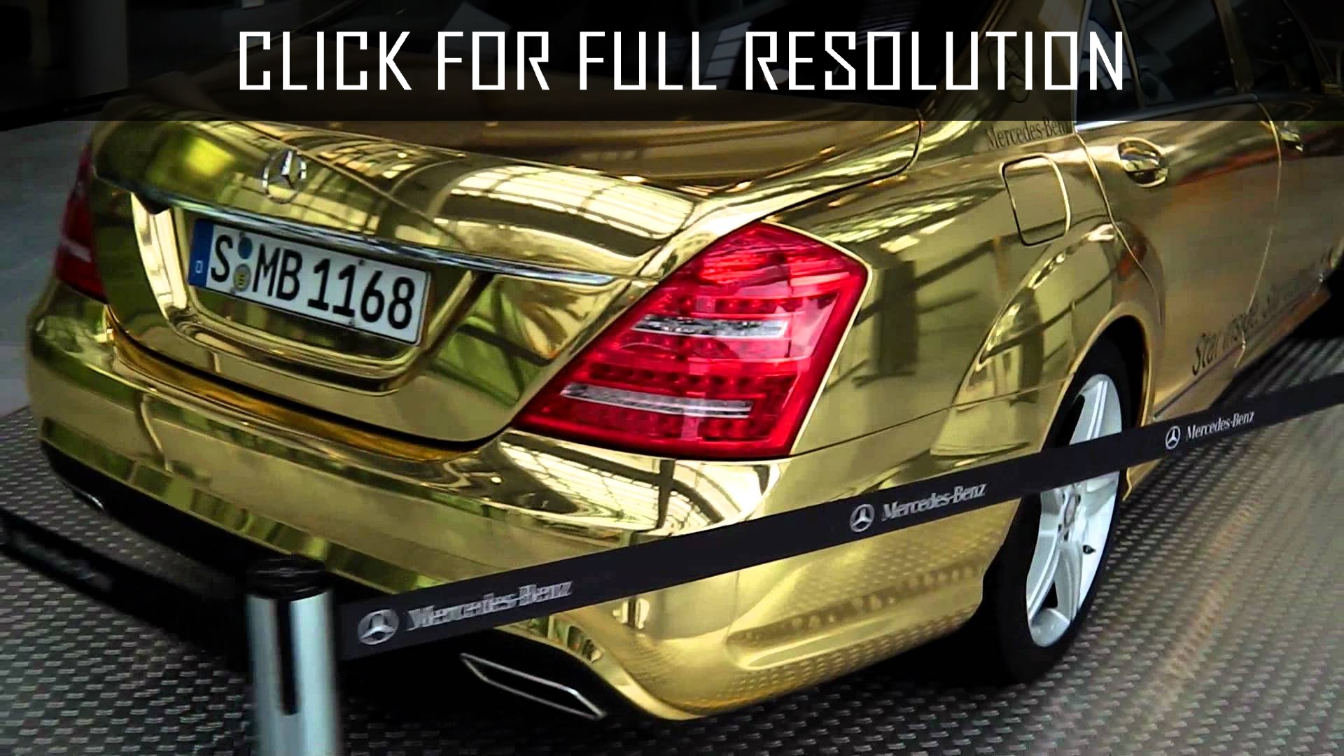 Mercedes Benz S Class Gold