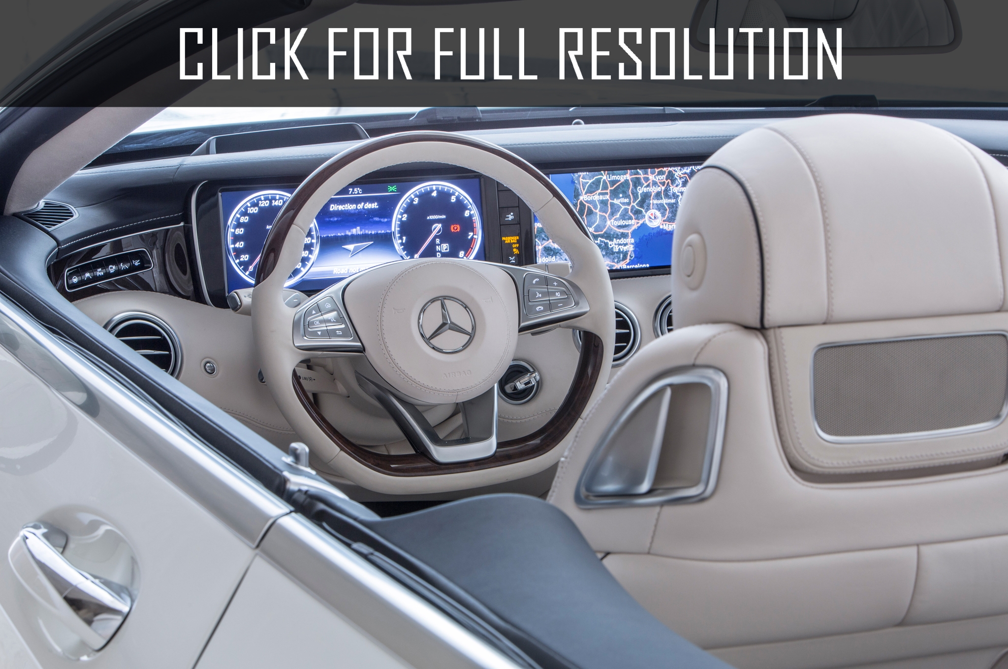 Mercedes Benz S550 Convertible 2017