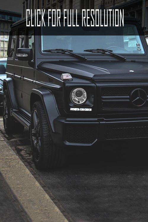 Mercedes Benz Suv Black Matte