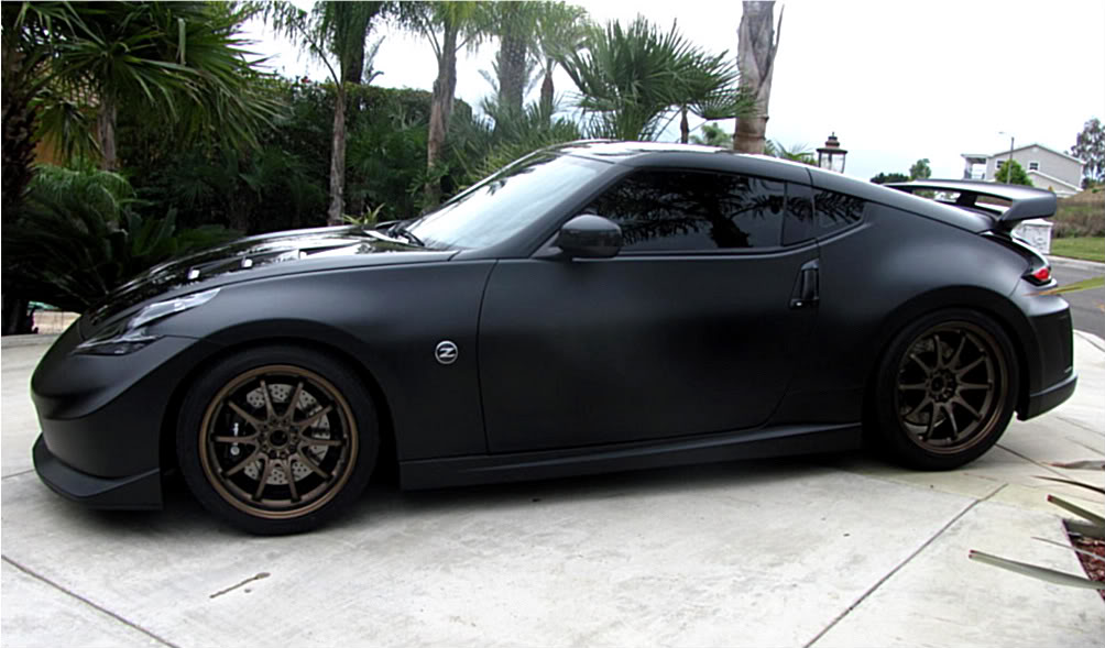 Nissan 370z Matte Black