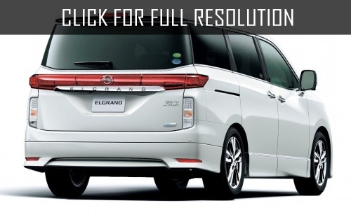 Nissan Elgrand 2013