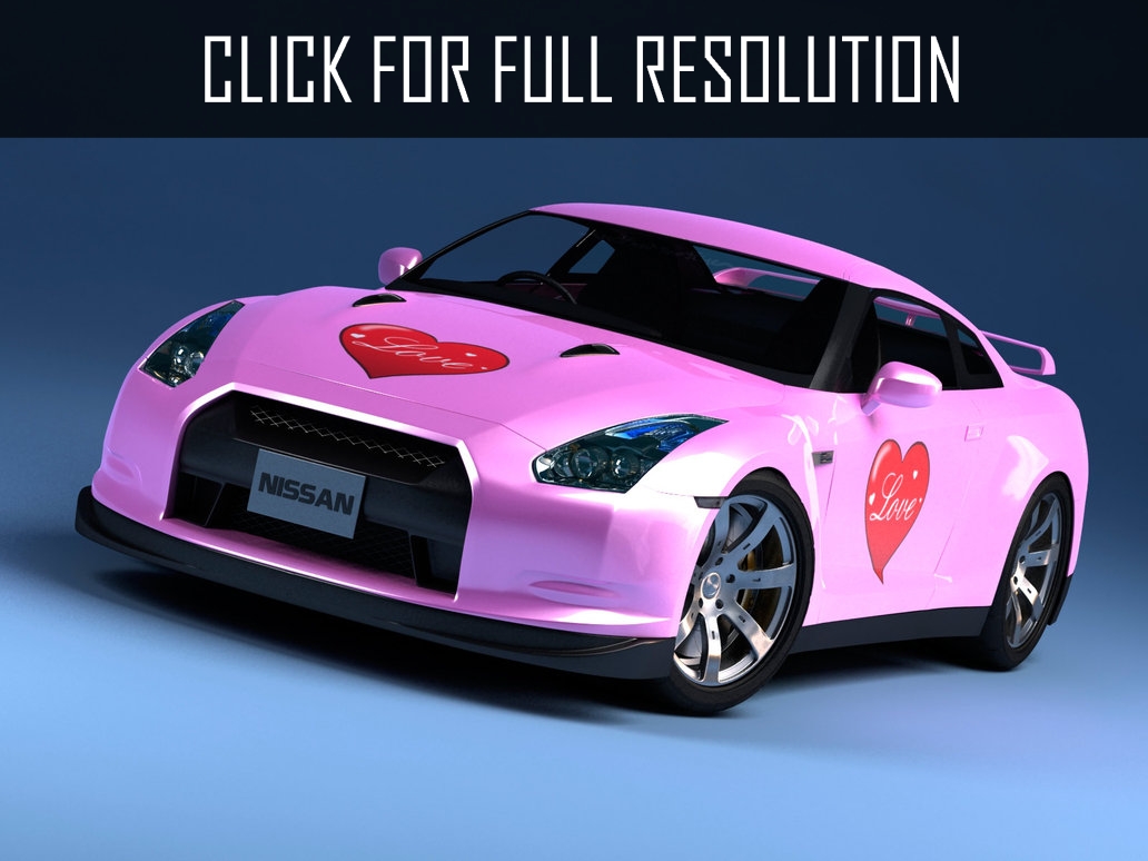 Nissan Gtr Pink