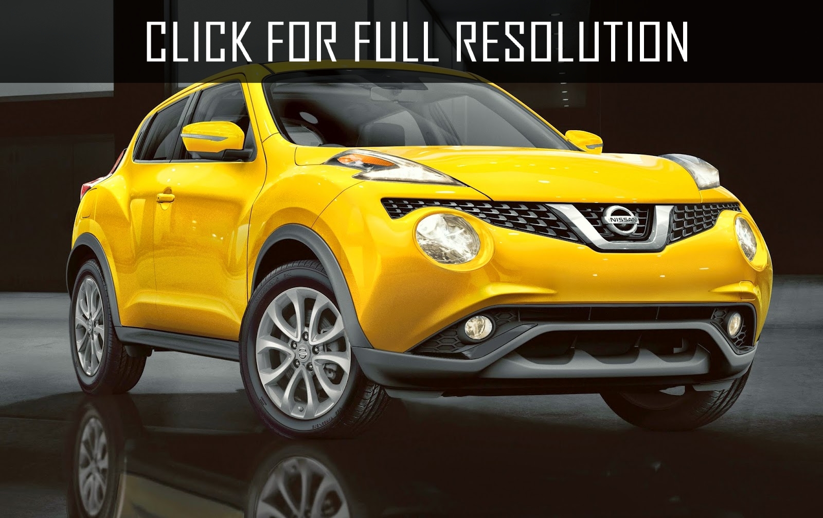 Nissan Juke Yellow 2015