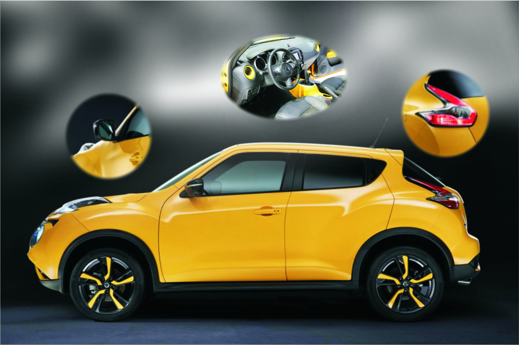 Nissan Juke Yellow 2015