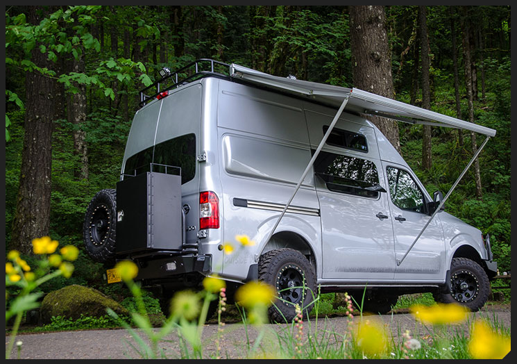 nissan van off road