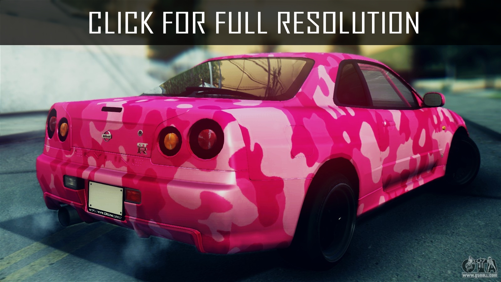 Nissan Skyline Pink