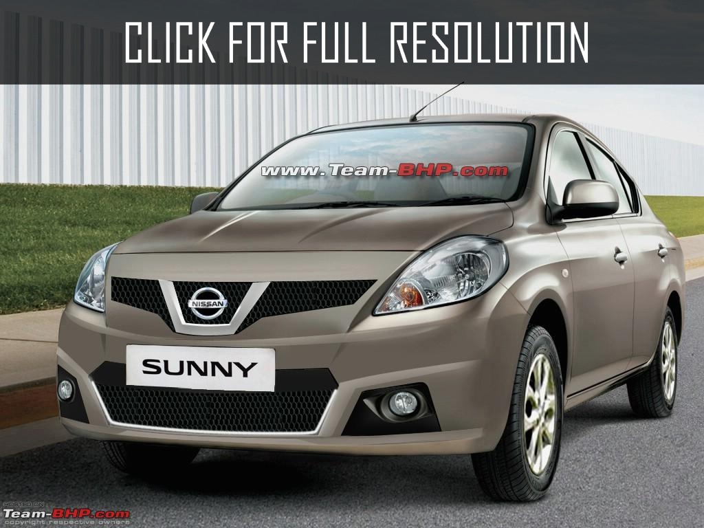 Nissan Sunny Facelift