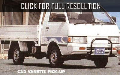 Nissan Vanette Pick Up