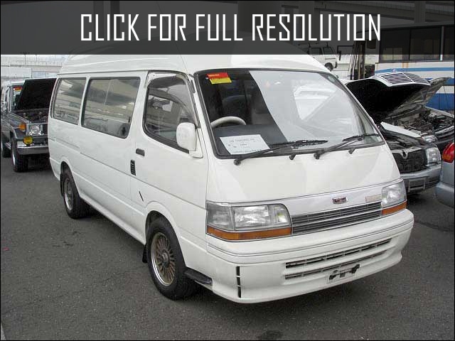 Toyota 4x4 Camper Van