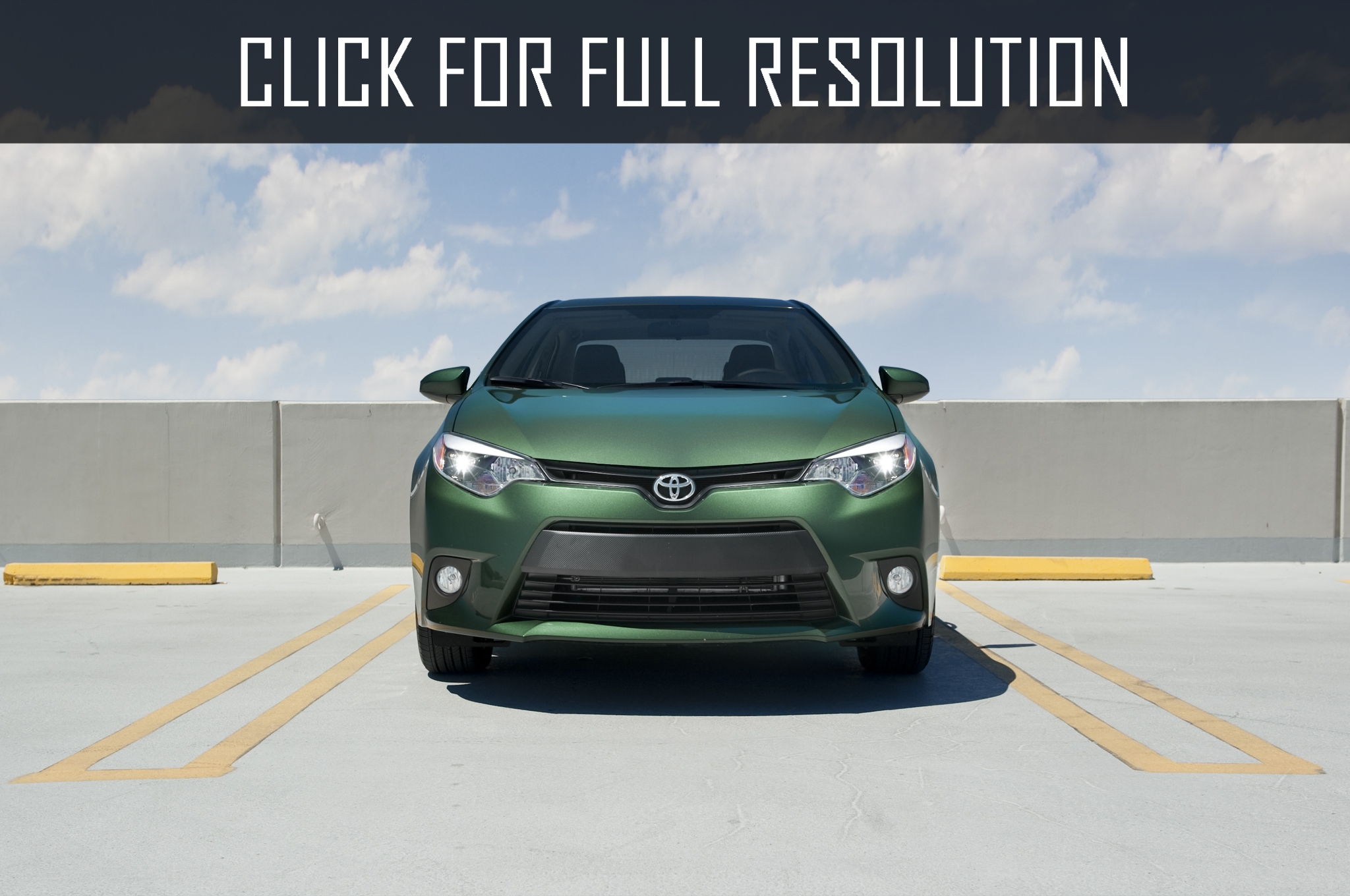 Toyota Corolla Le Plus 2015
