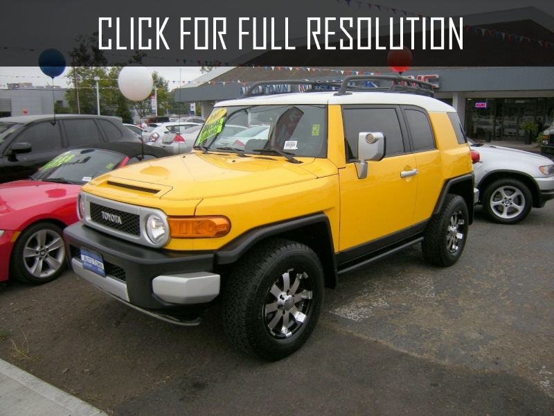 Toyota Fj Yellow