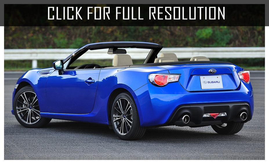 Toyota Gt 86 Convertible reviews, prices, ratings with various photos