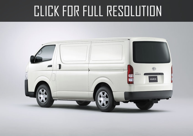 Toyota Hiace Panel Van