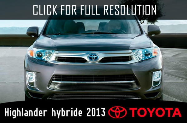 Toyota Highlander Hybrid 4wd