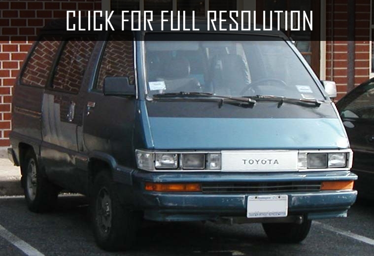 Toyota Van 1984
