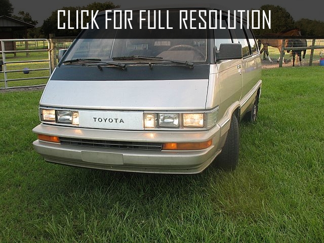 Toyota Van 1987
