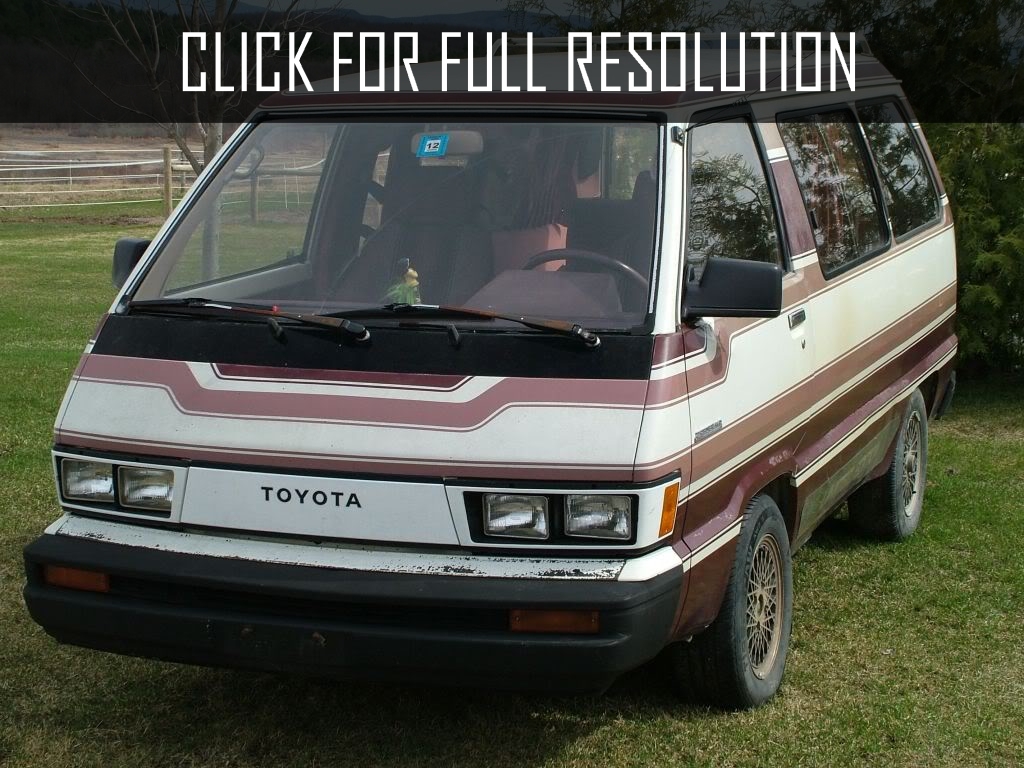 Toyota Van Wagon - reviews, prices, ratings with various photos1024 x 768