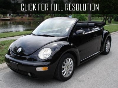 Volkswagen Beetle Black Convertible