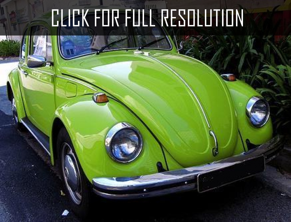 Volkswagen Beetle Green
