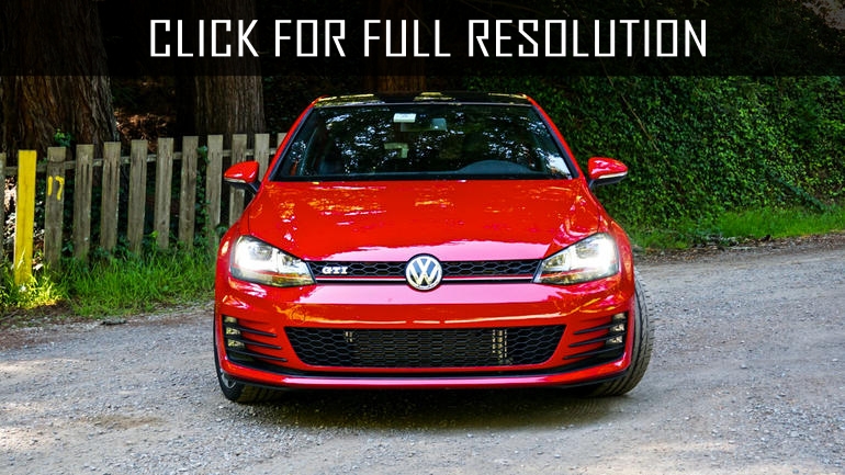 Volkswagen Gti Red