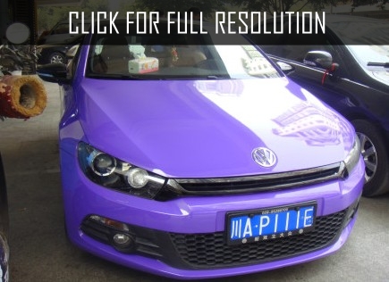 Volkswagen Scirocco Purple