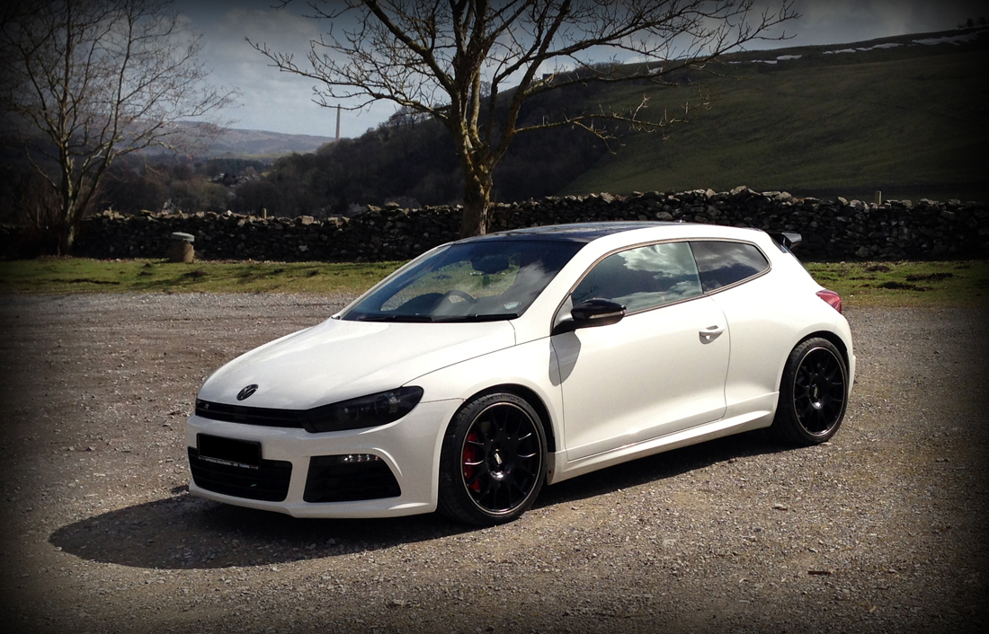 Volkswagen Scirocco R White