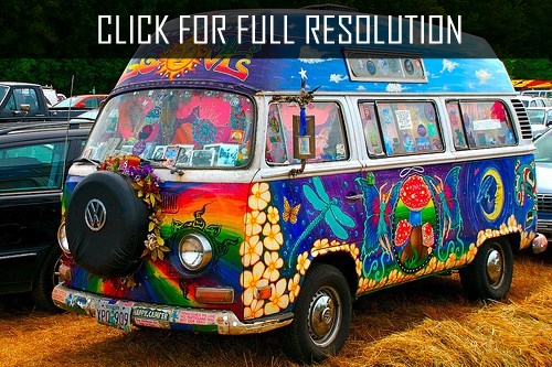 Volkswagen Van Hippie