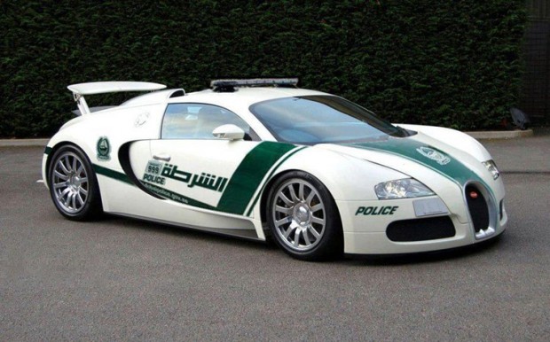 Dubai police bugatti veyron