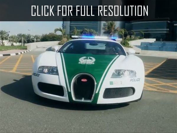 Dubai police bugatti veyron