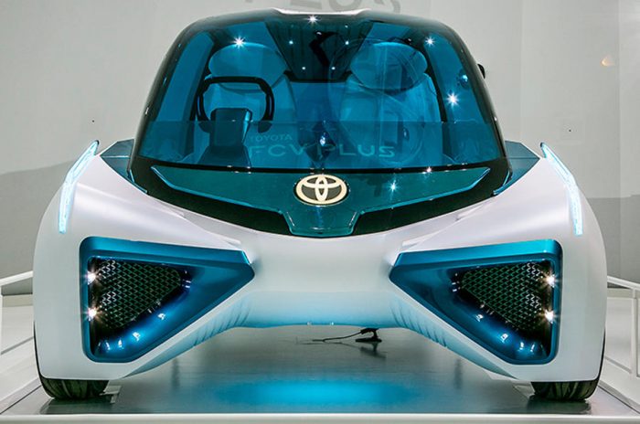 Toyota Hydrogen Car paris