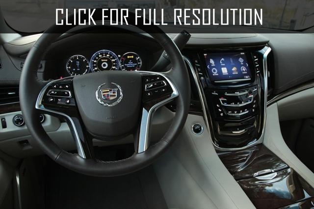 2015 Cadillac Escalade interior
