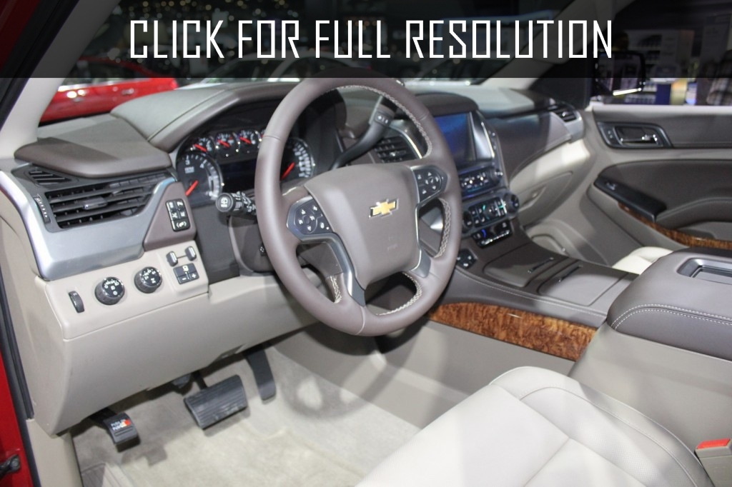 2015 Chevrolet Tahoe interior