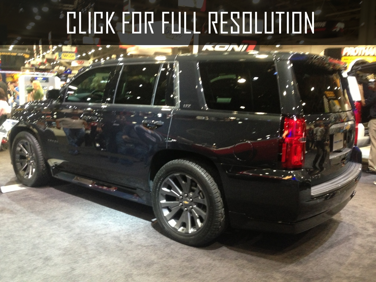 2015 Chevrolet Tahoe Ltz Black edition