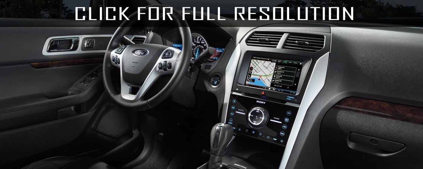 2015 Ford Explorer interior