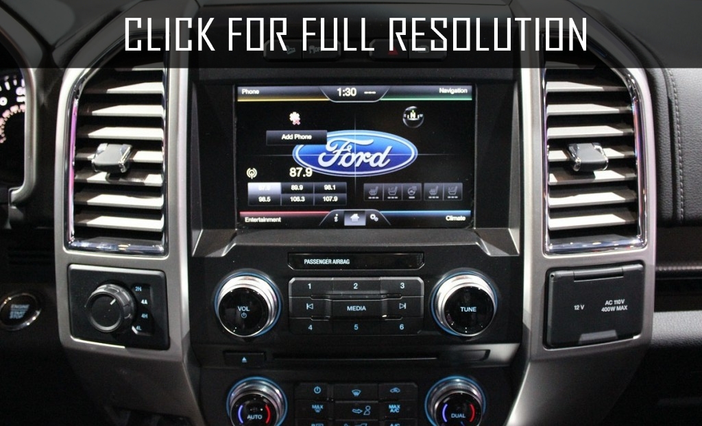 2015 Ford F 150 interior