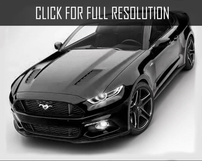 2015 Ford Mustang black