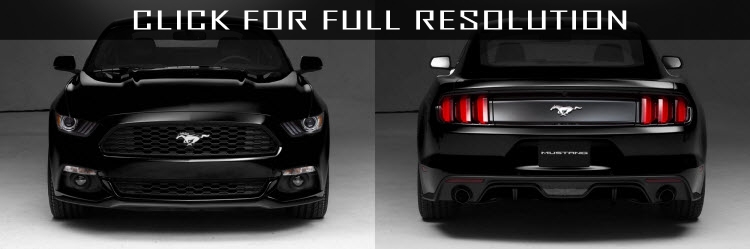 2015 Ford Mustang black