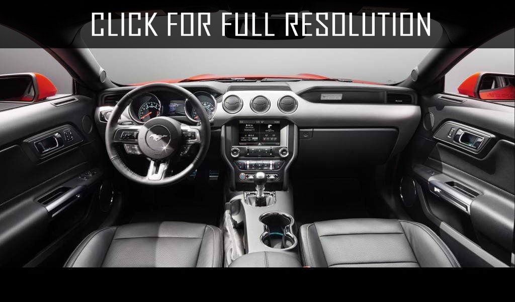 2015 Ford Mustang Ecoboost interior