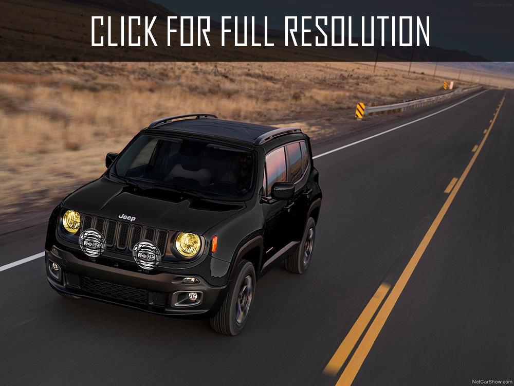 2015 Jeep Renegade black