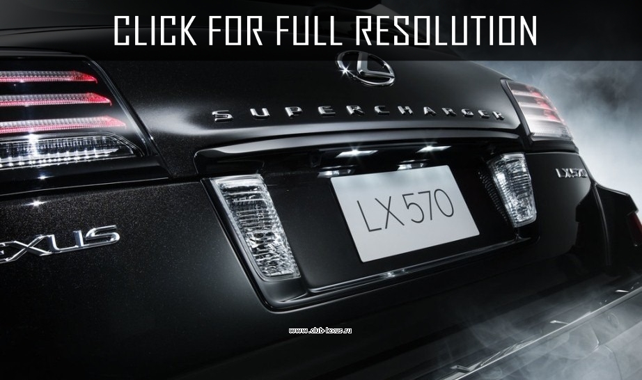 2015 Lexus Lx 570 supercharger