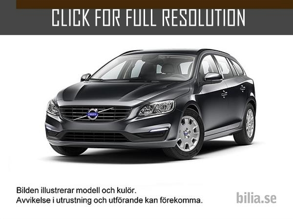 2015 Volvo V60 black
