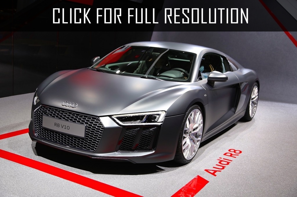 2016 Audi R8 V10 Plus black