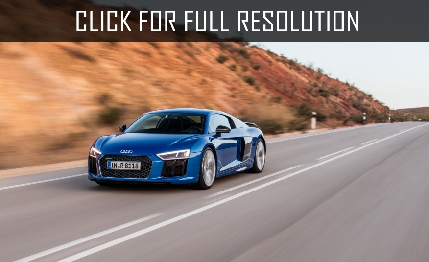2016 Audi R8 V10 Plus blue
