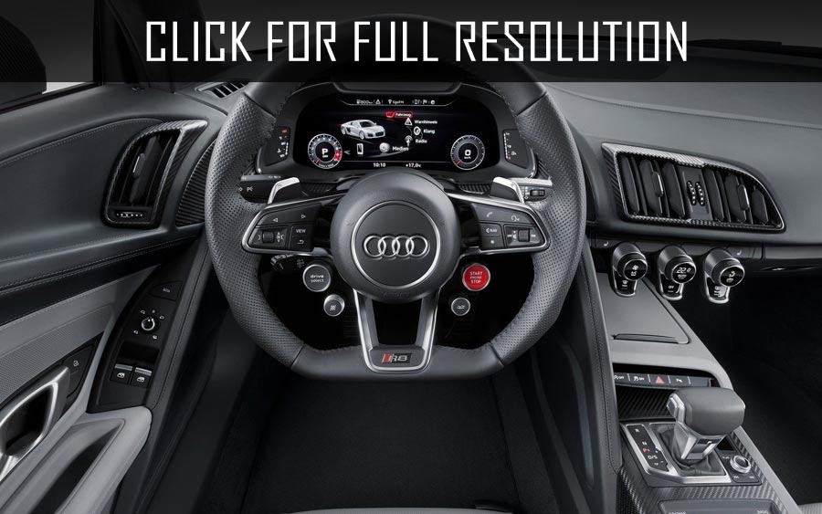 2016 Audi R8 V10 Plus interior
