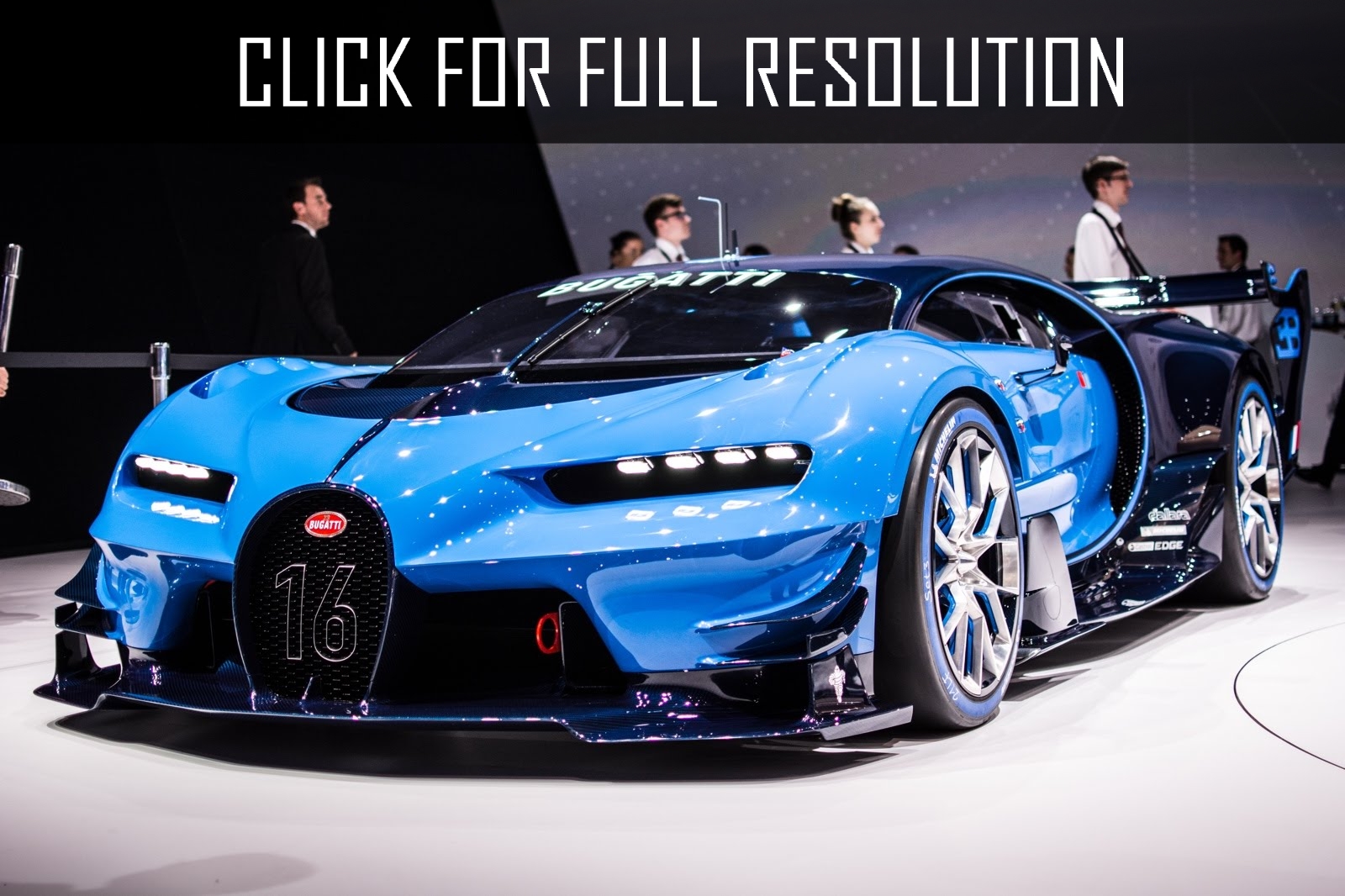 2016 Bugatti Vision Gran turismo