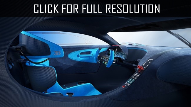 2016 Bugatti Vision Gran Turismo interior