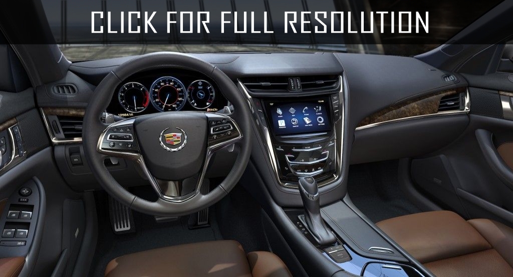 2016 Cadillac Cts V interior